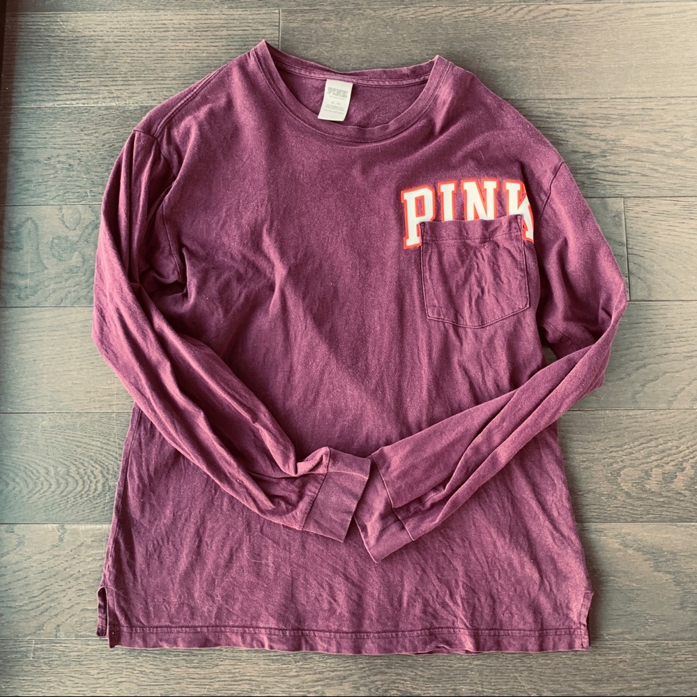Pink Long Sleeve Shirt